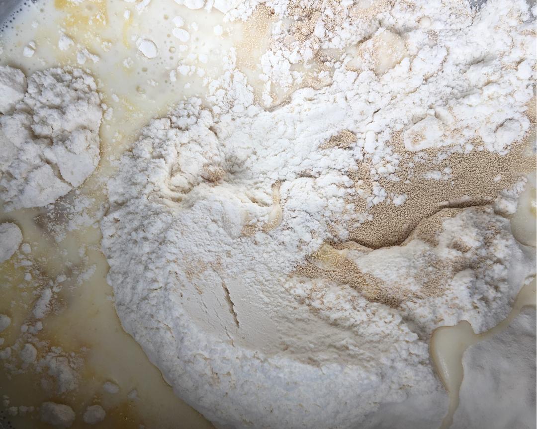 纯奶手撕吐司的做法 步骤1