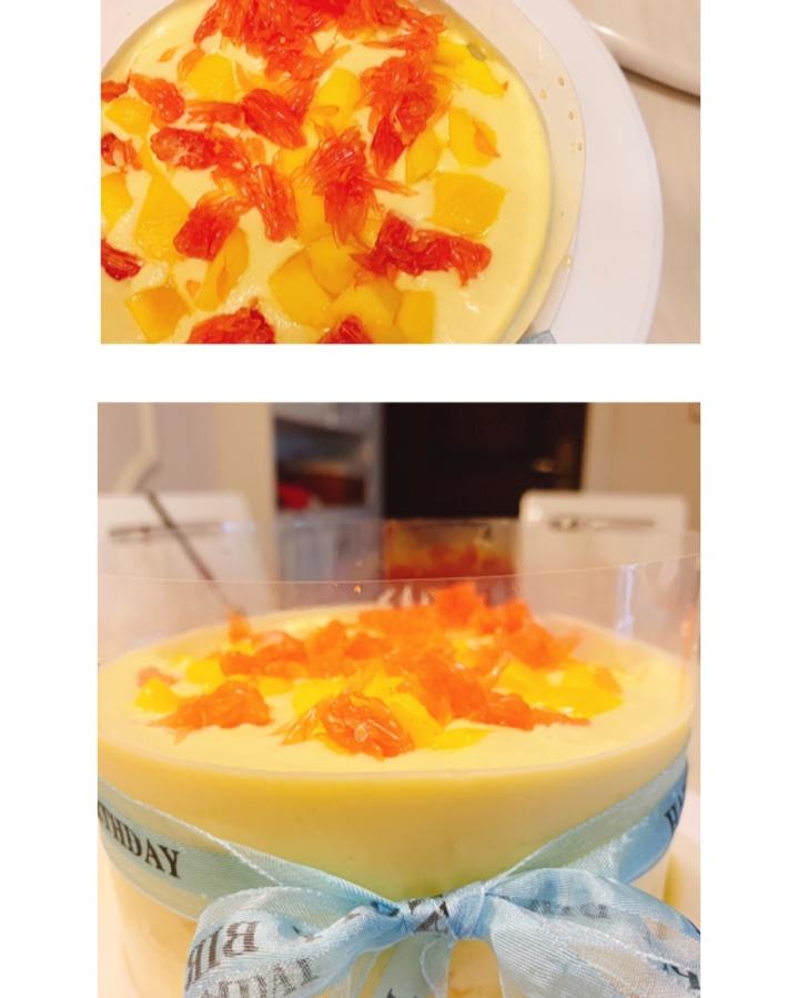 最适合夏天的杨枝甘露蛋糕