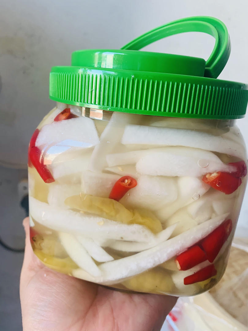 韩式泡椒萝卜  爽口