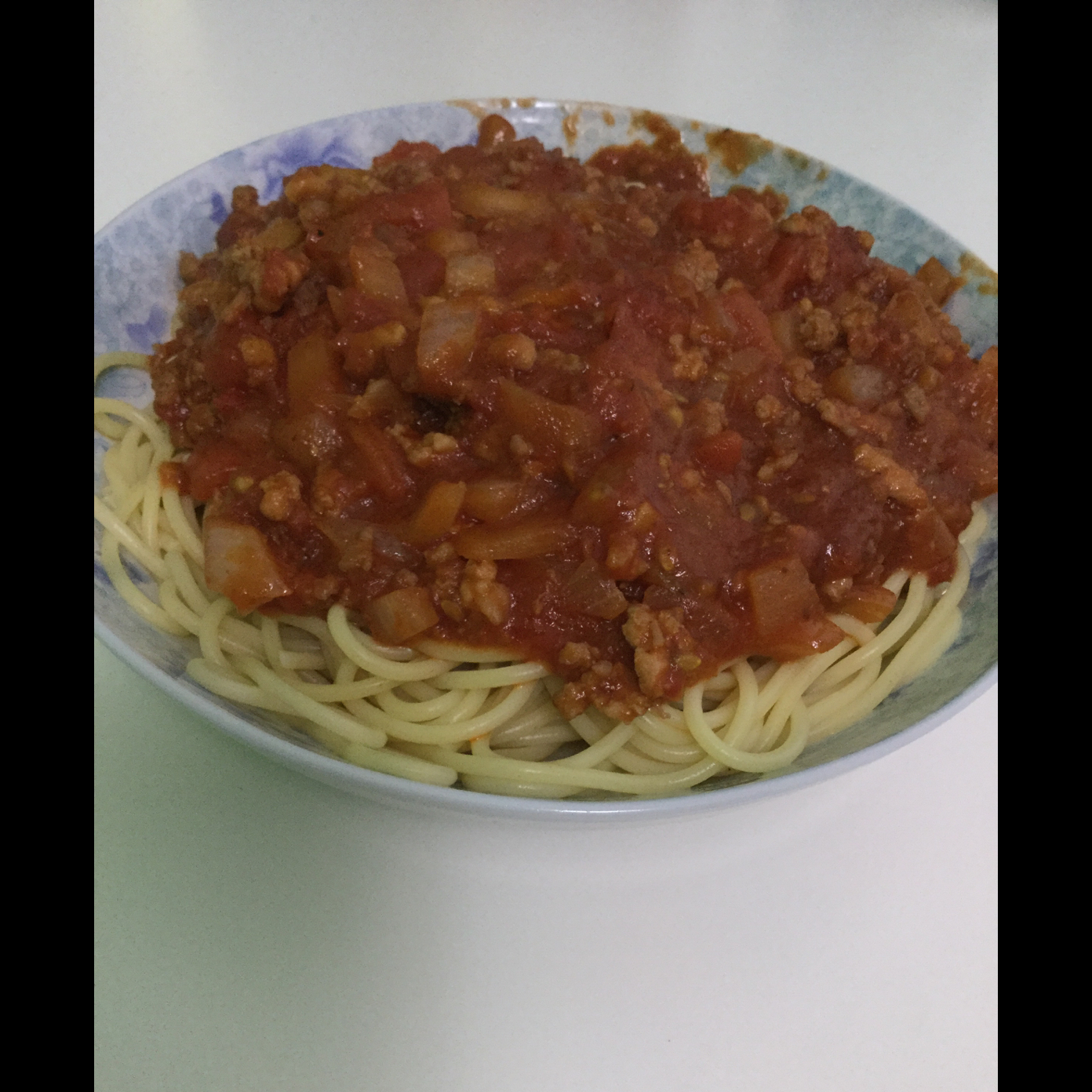 番茄肉酱意大利面