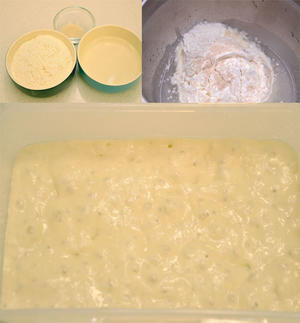 抹茶奶酪软欧包的做法 步骤2