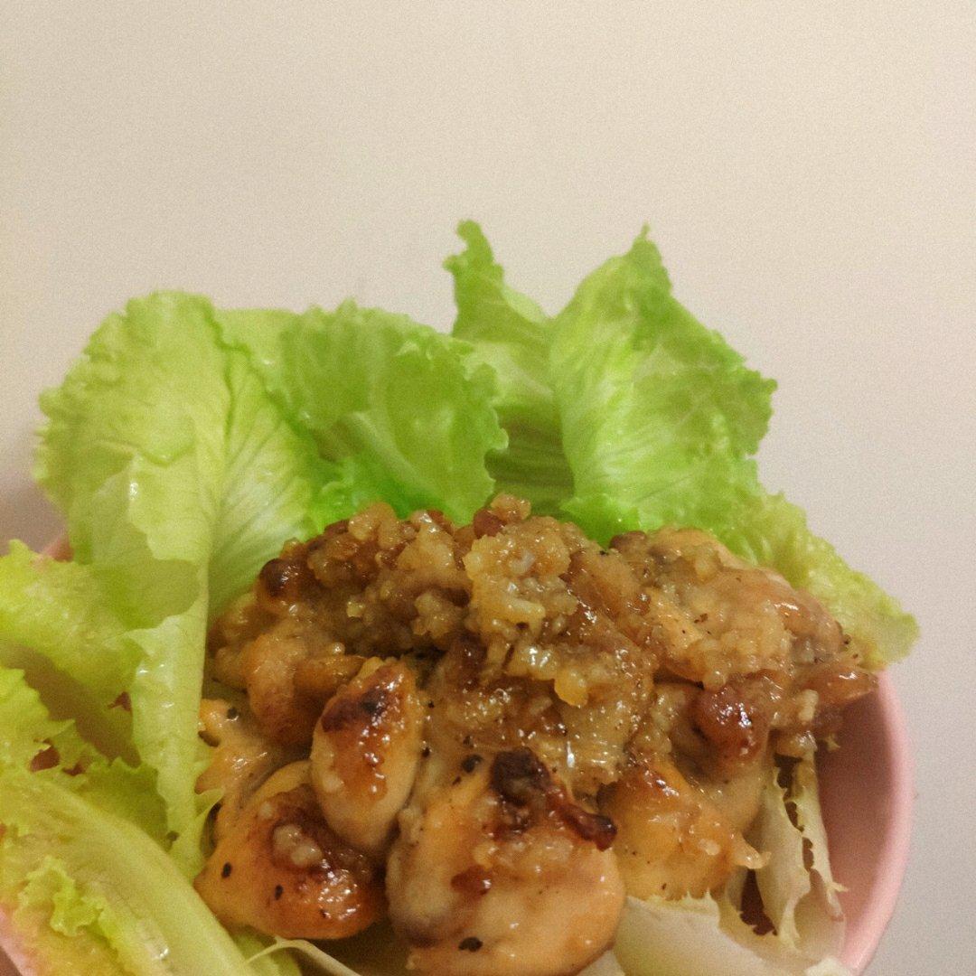 蜜汁蒜香鸡