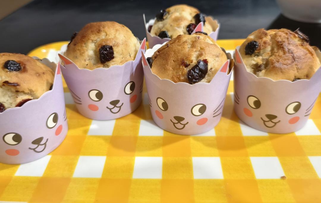 香蕉可可玛芬muffin（松软）