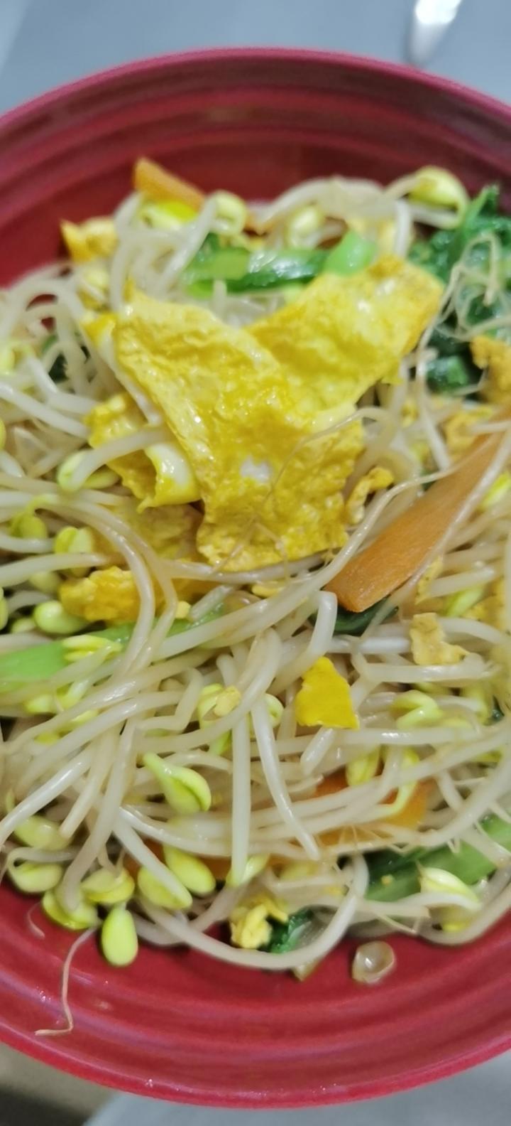 鲜香爽脆炒豆芽