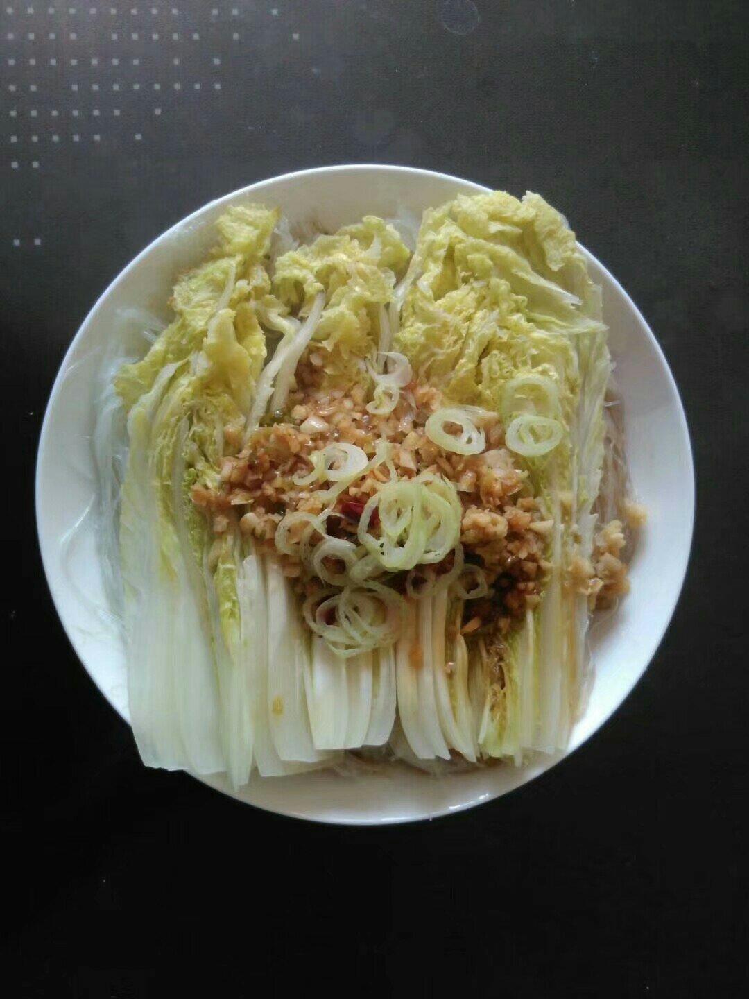 蒜蓉粉丝蒸娃娃菜