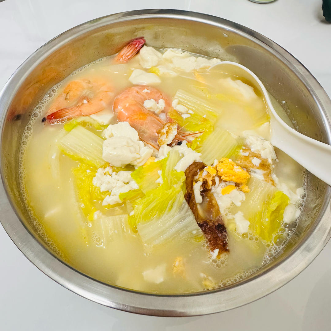 清热奶白豆腐汤！真的鲜！