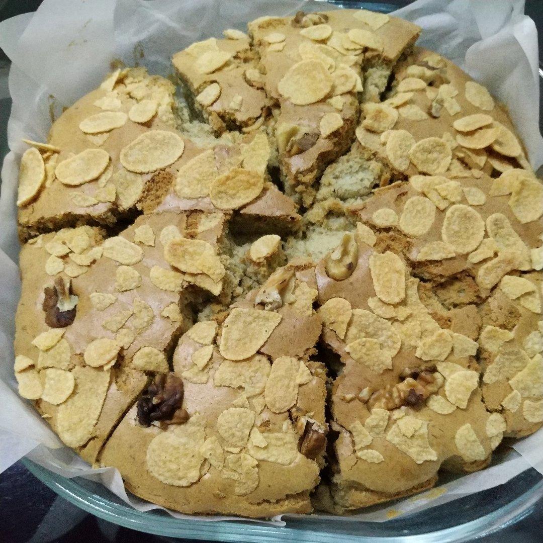 香蕉核桃蛋糕（低油少糖健康版）