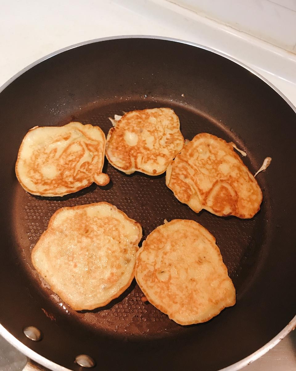 香蕉牛奶鸡蛋饼
