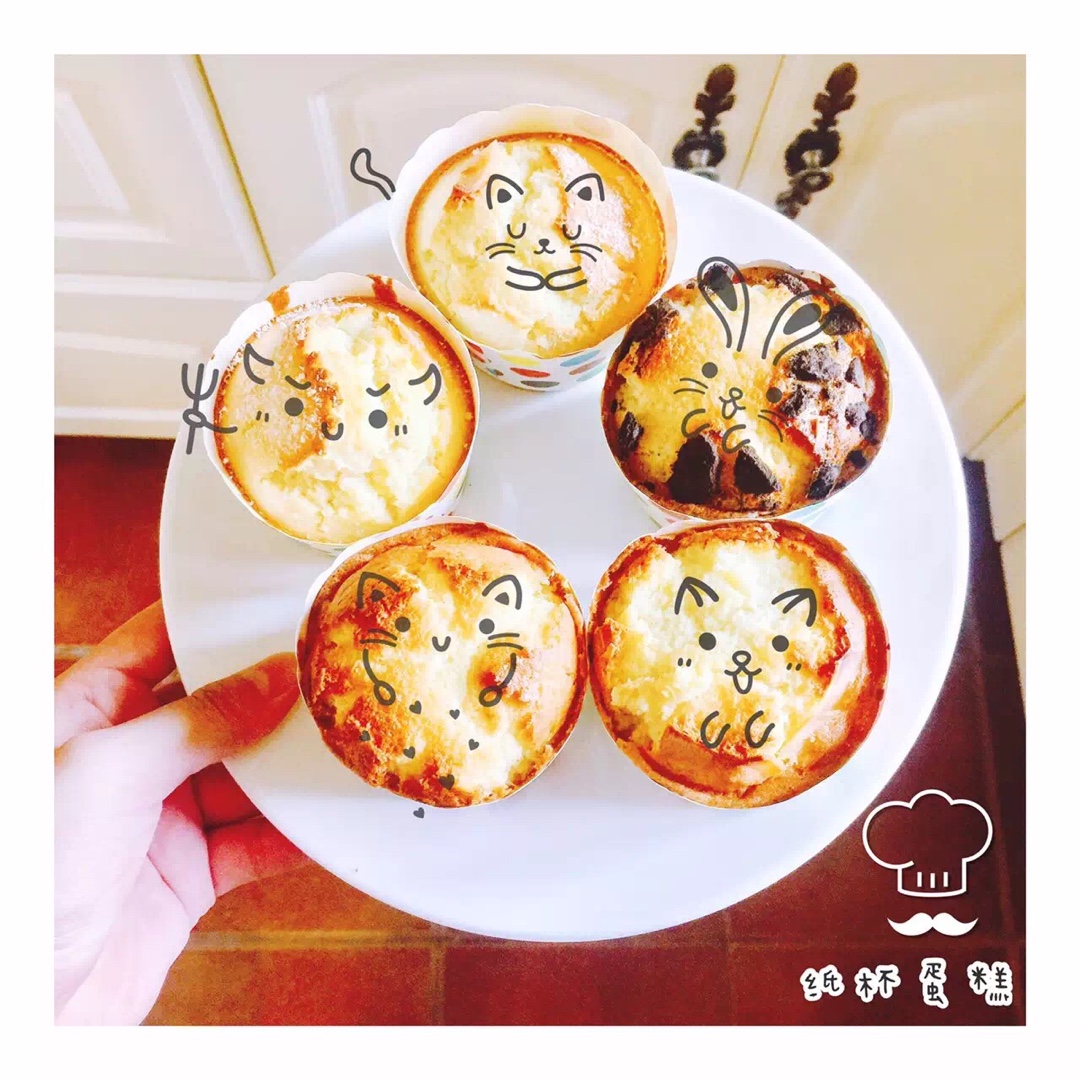 不会回缩的纸杯蛋糕--海氏烤箱定制