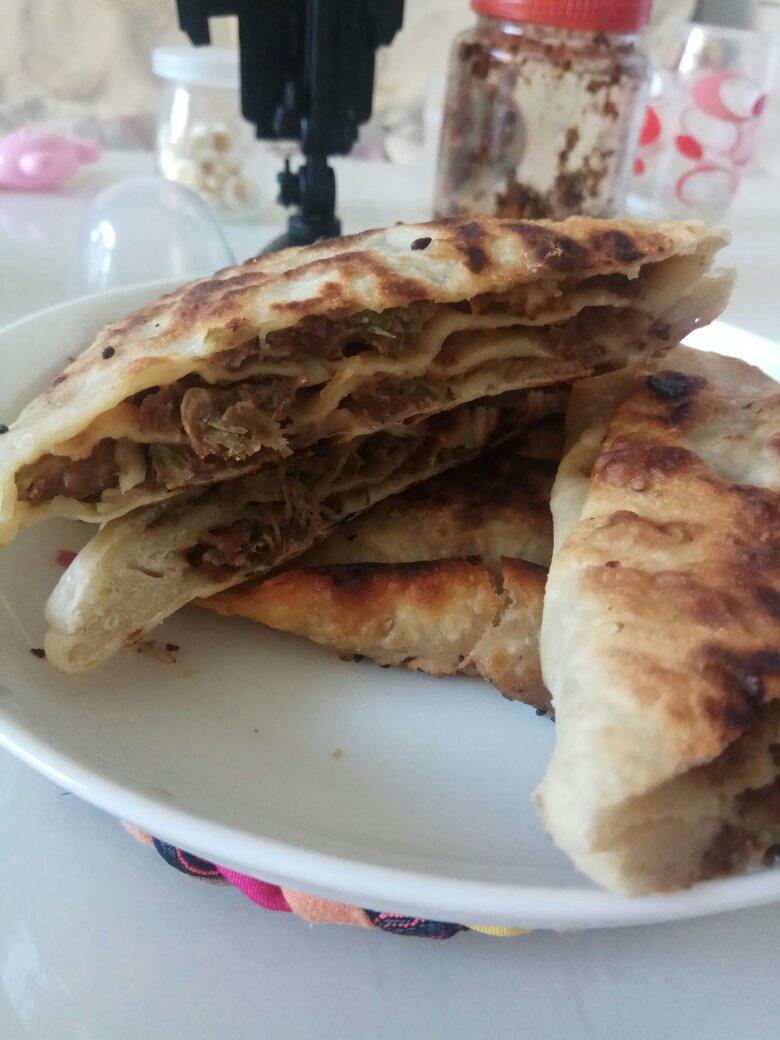 【千层牛肉饼】