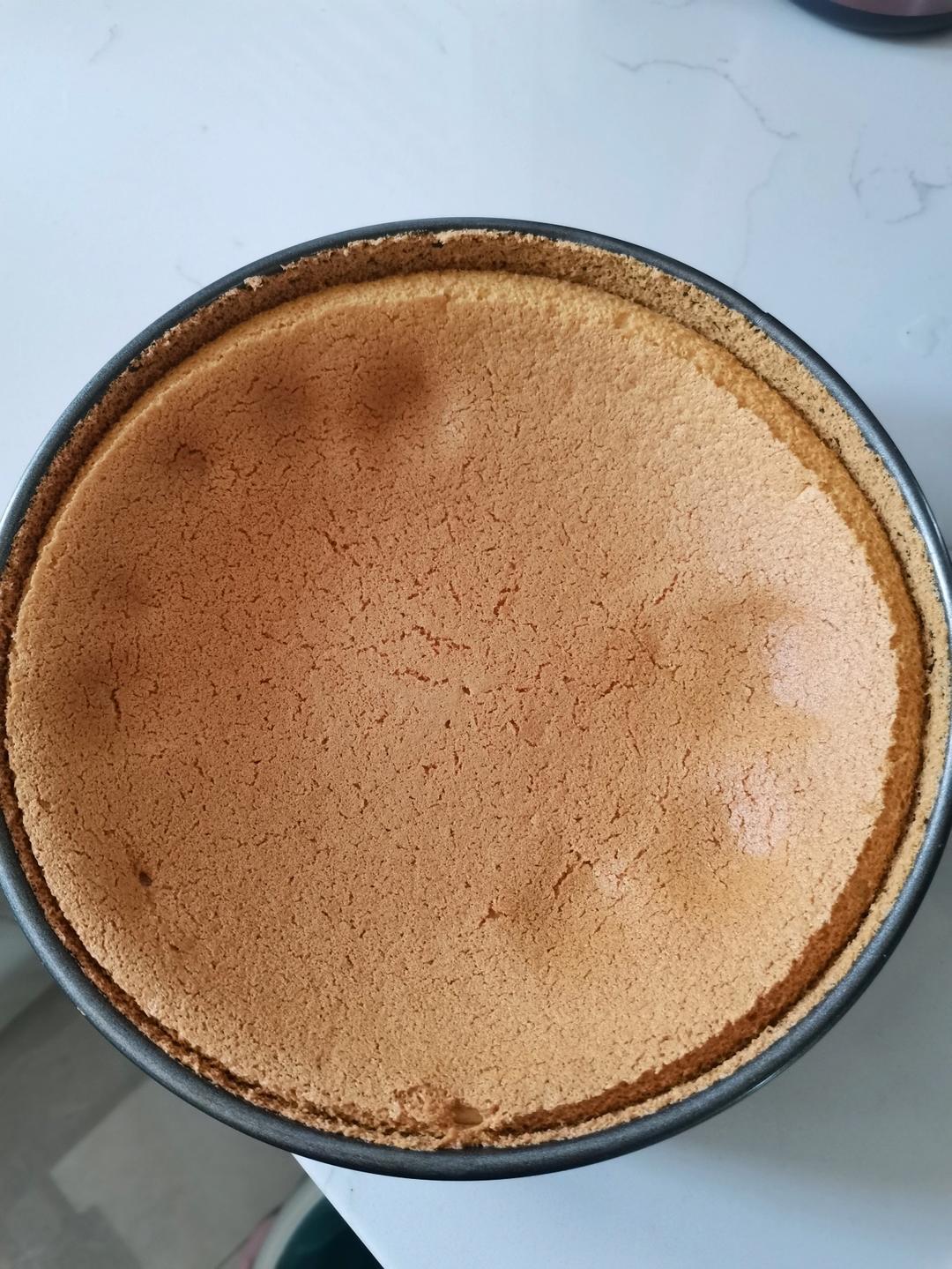 超柔软6寸戚风蛋糕(附8寸配方)零失败 超详细‼️含操作视频