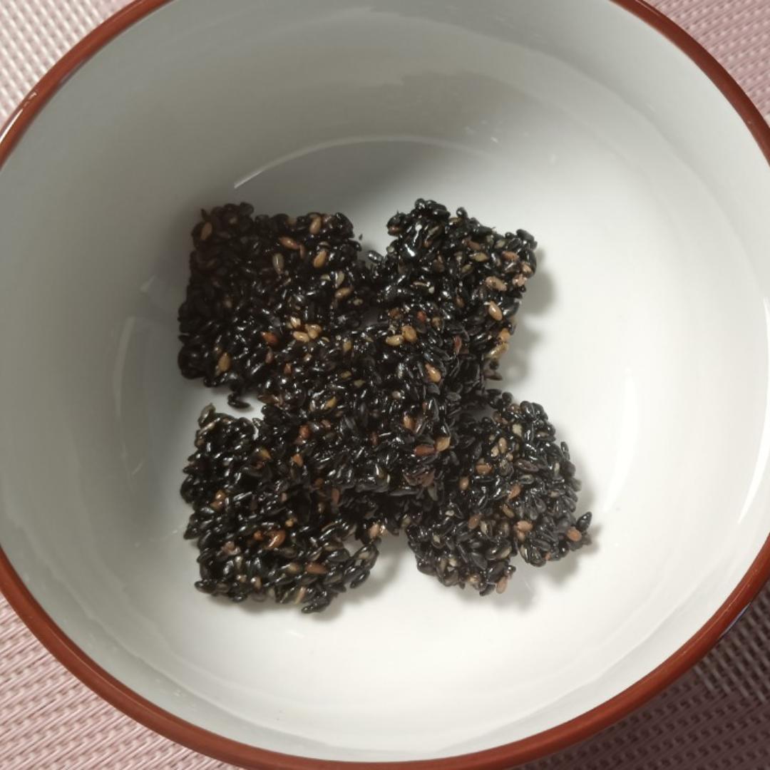 黑芝麻饼【无白糖无油】