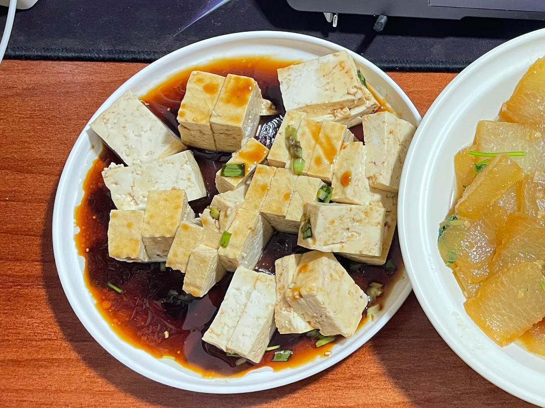 小葱拌豆腐