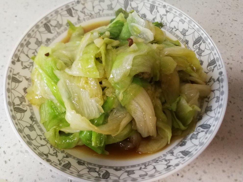 蚝油生菜（翠绿及摆盘秘诀）