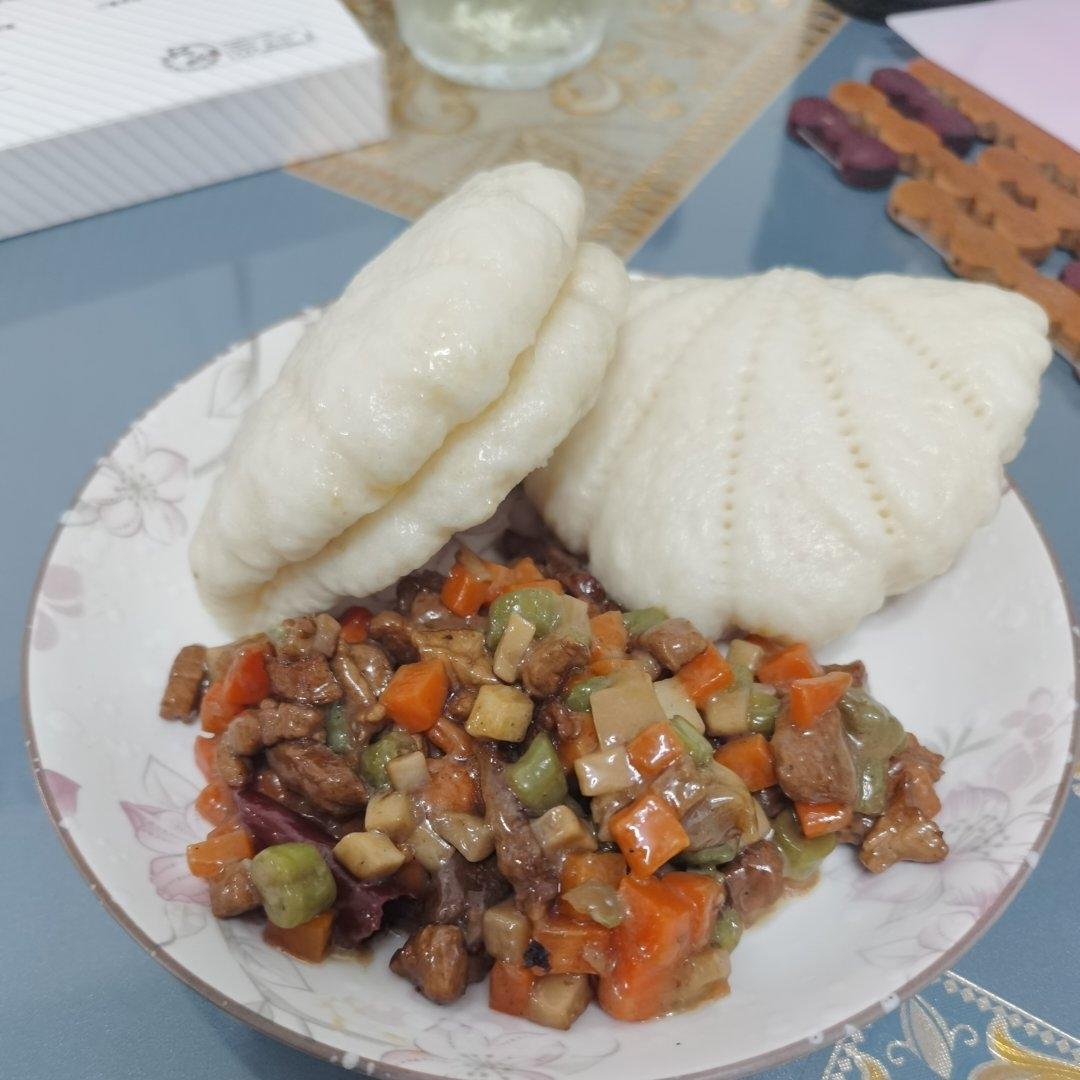 荷叶饼（内附夹菜）超详细