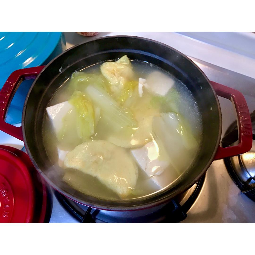 砂锅白菜豆腐