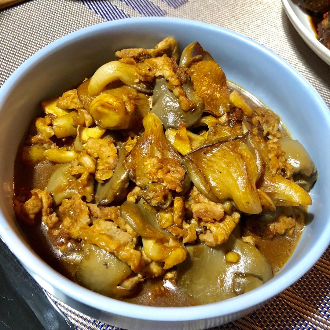 蘑菇炒肉