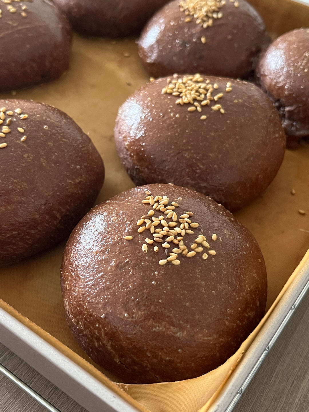 消耗可可粉、奶油奶酪——超浓郁法芙娜可可奶酪面包