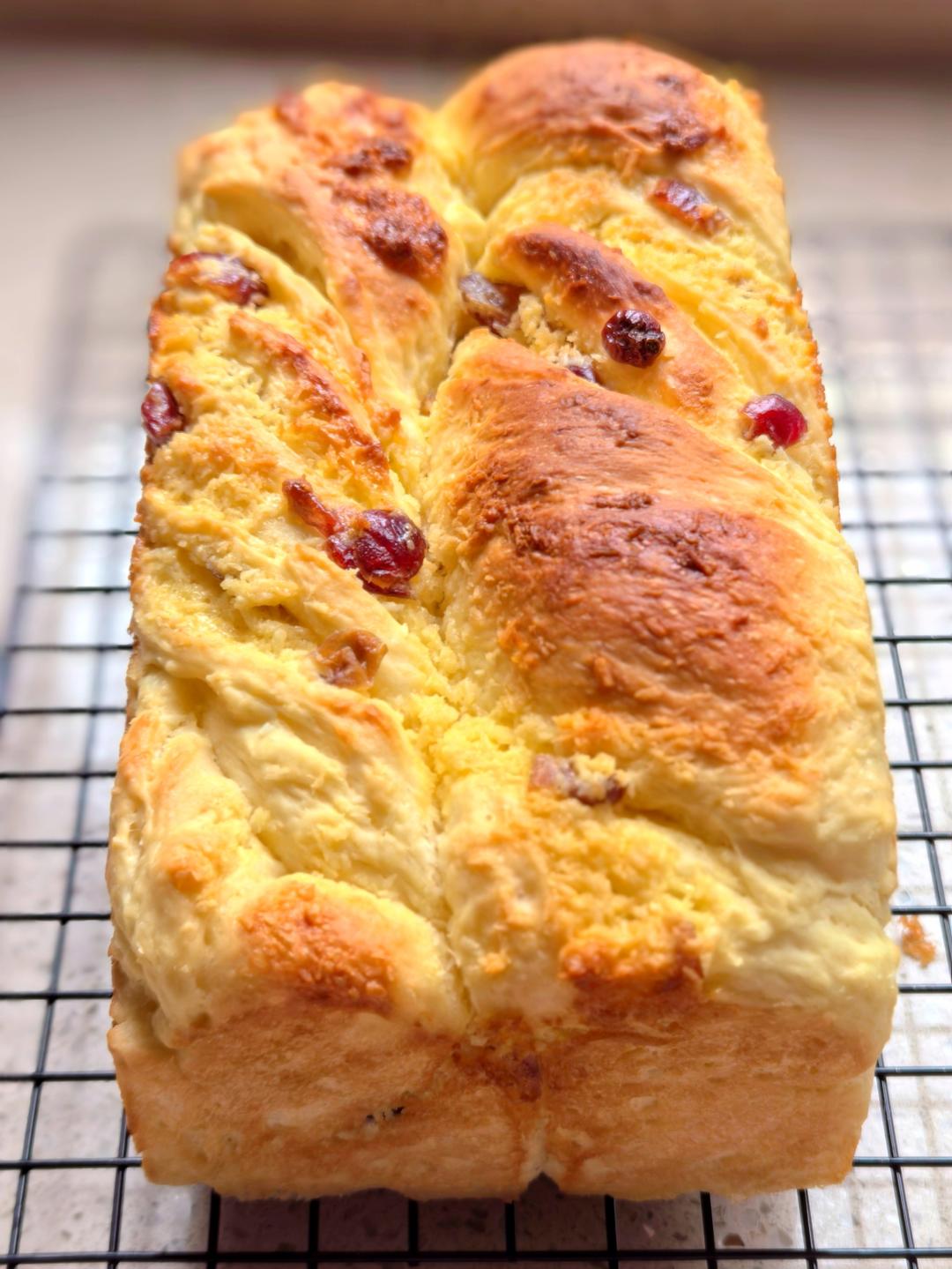 椰蓉蔓越莓排包