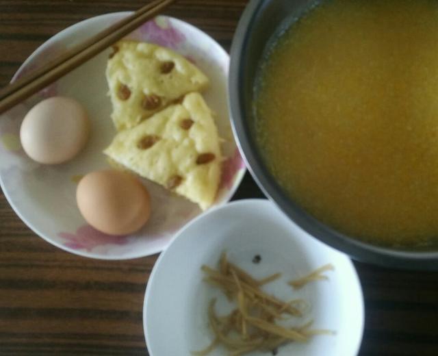 摆脱淡淡味道的山药发糕的做法