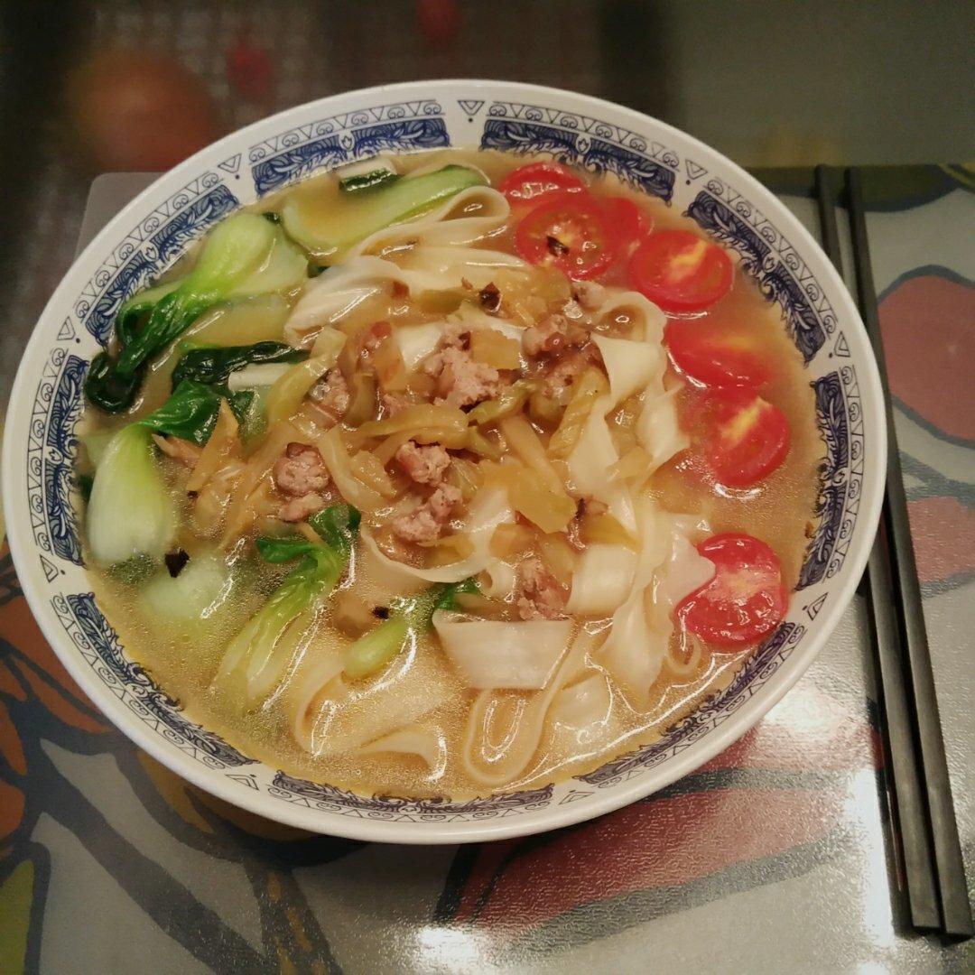 榨菜肉丝面