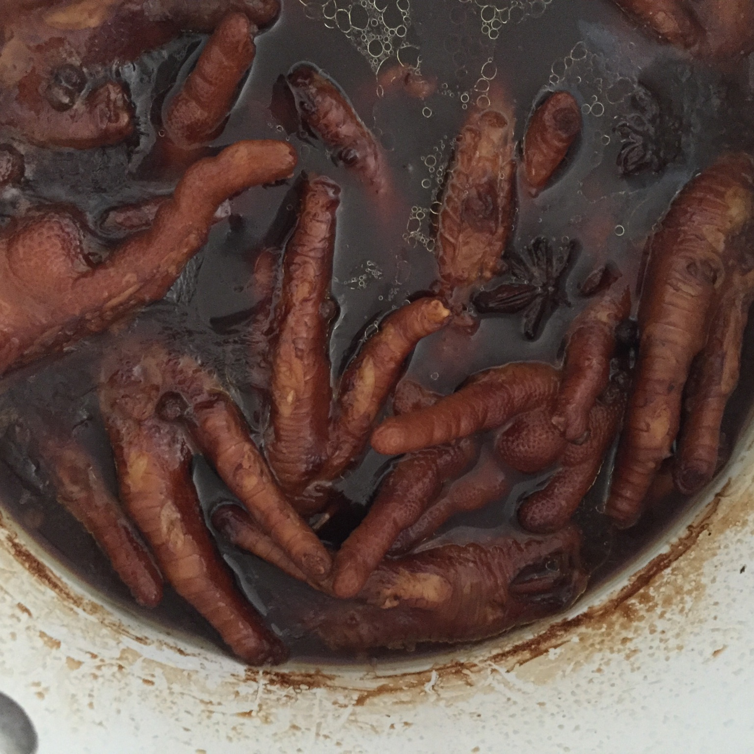 秘制红烧鸡爪