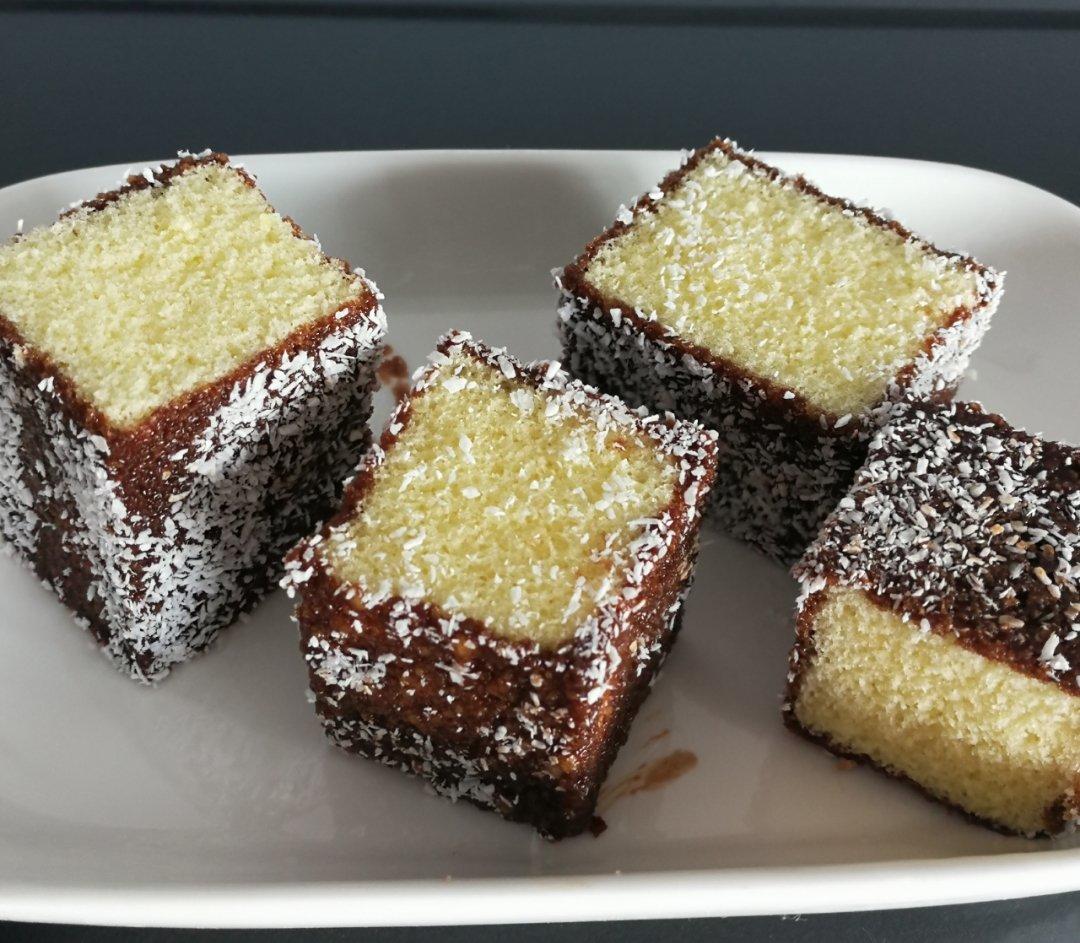 莱明顿 巧克力蛋糕 澳洲甜点