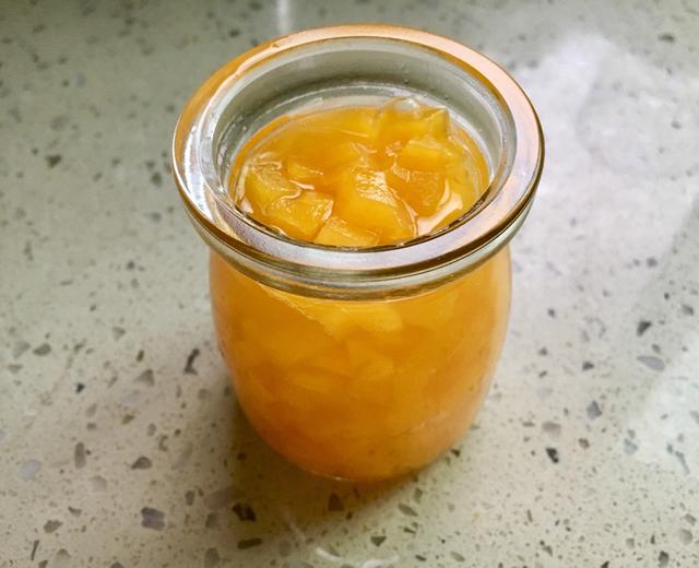 自制无添加冰糖黄桃罐头的做法