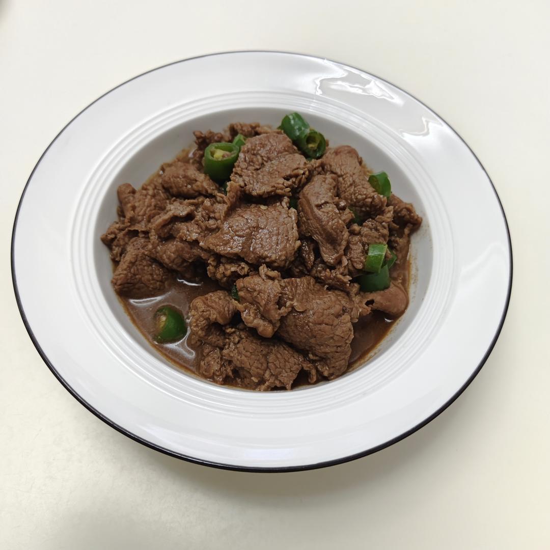 线椒炒牛肉的做法