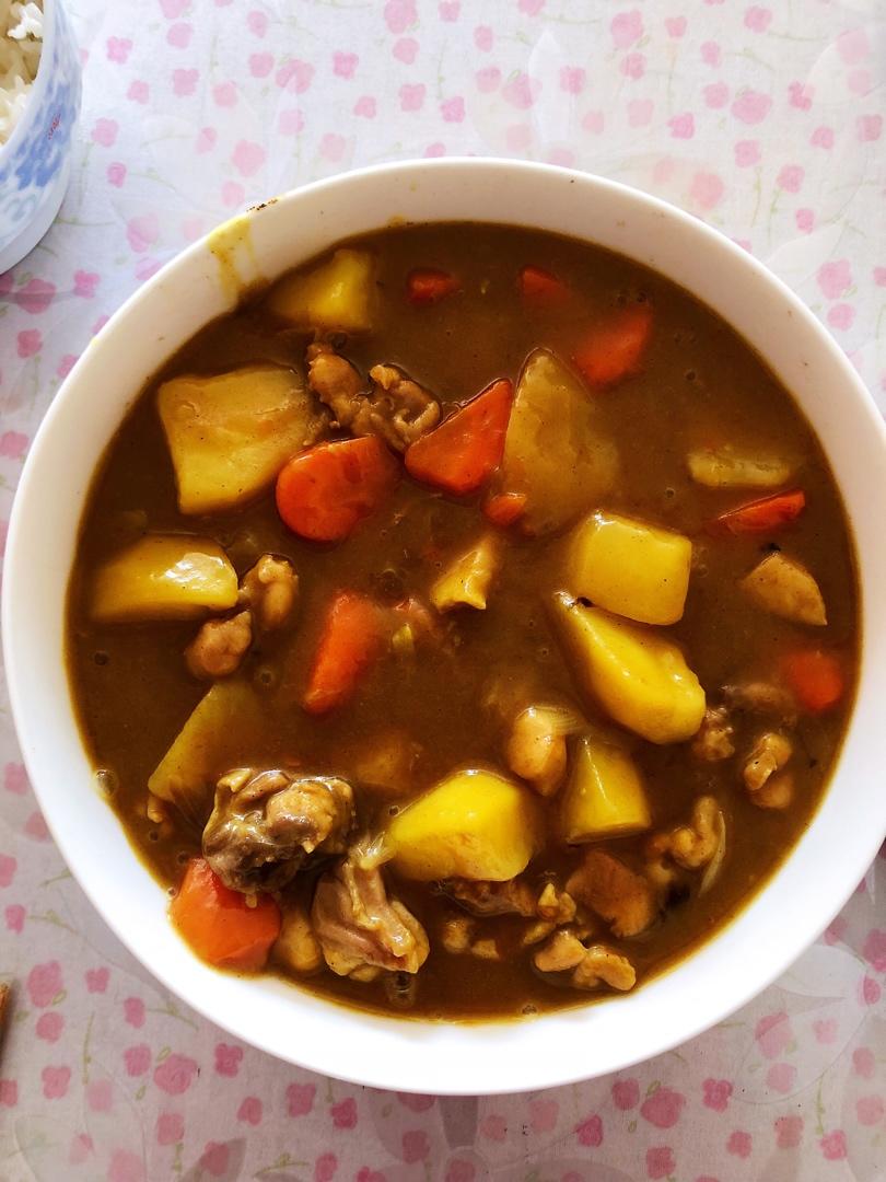 堂妈教你做咖喱牛肉饭