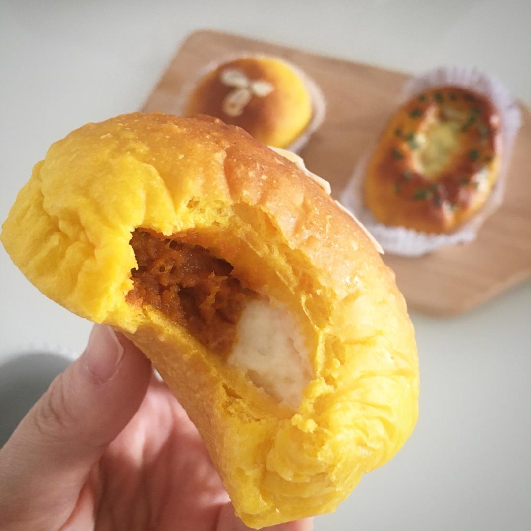 秋季南瓜乳酪包