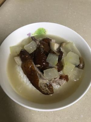 烧鸭腿冬瓜汤泡饭的做法 步骤7