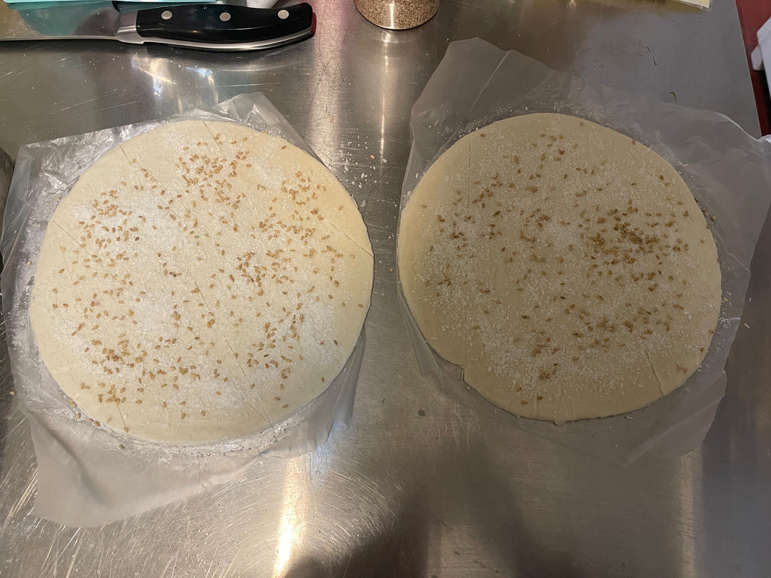 椰蓉小可颂【10月北鼎烤箱食谱】