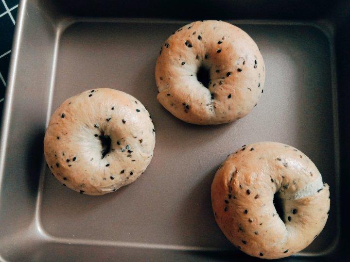 芝麻贝果（咸）