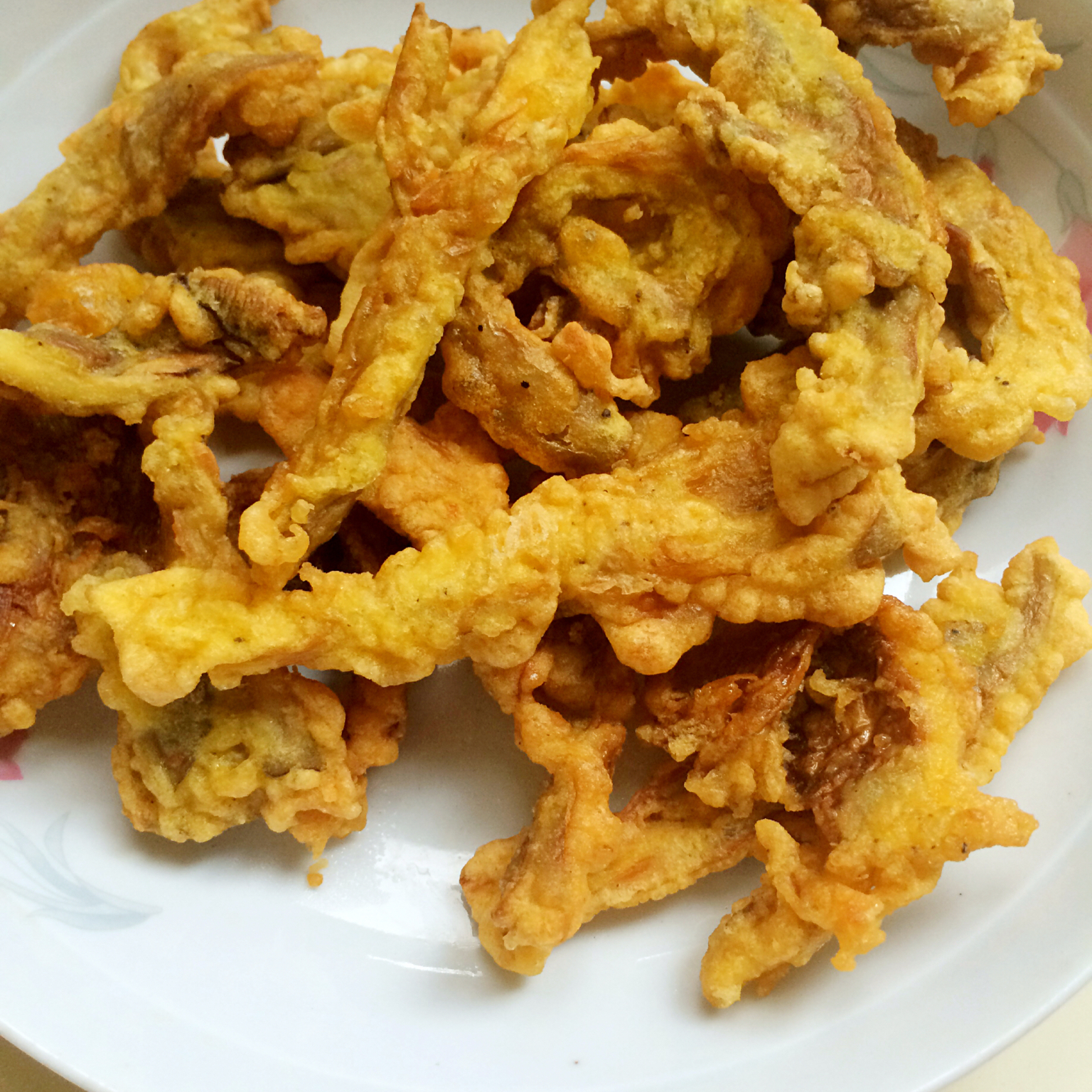 油炸平菇