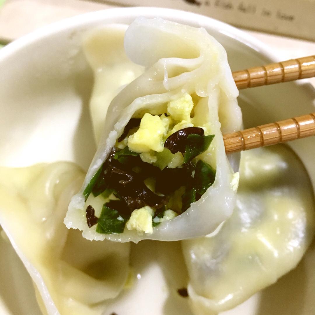韭菜鸡蛋饺子