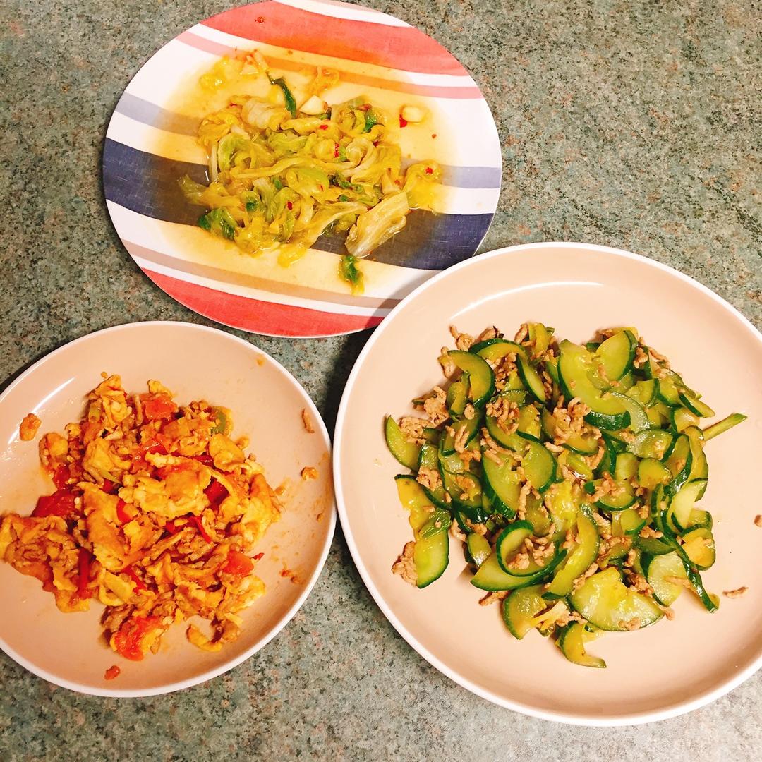 黄瓜炒肉