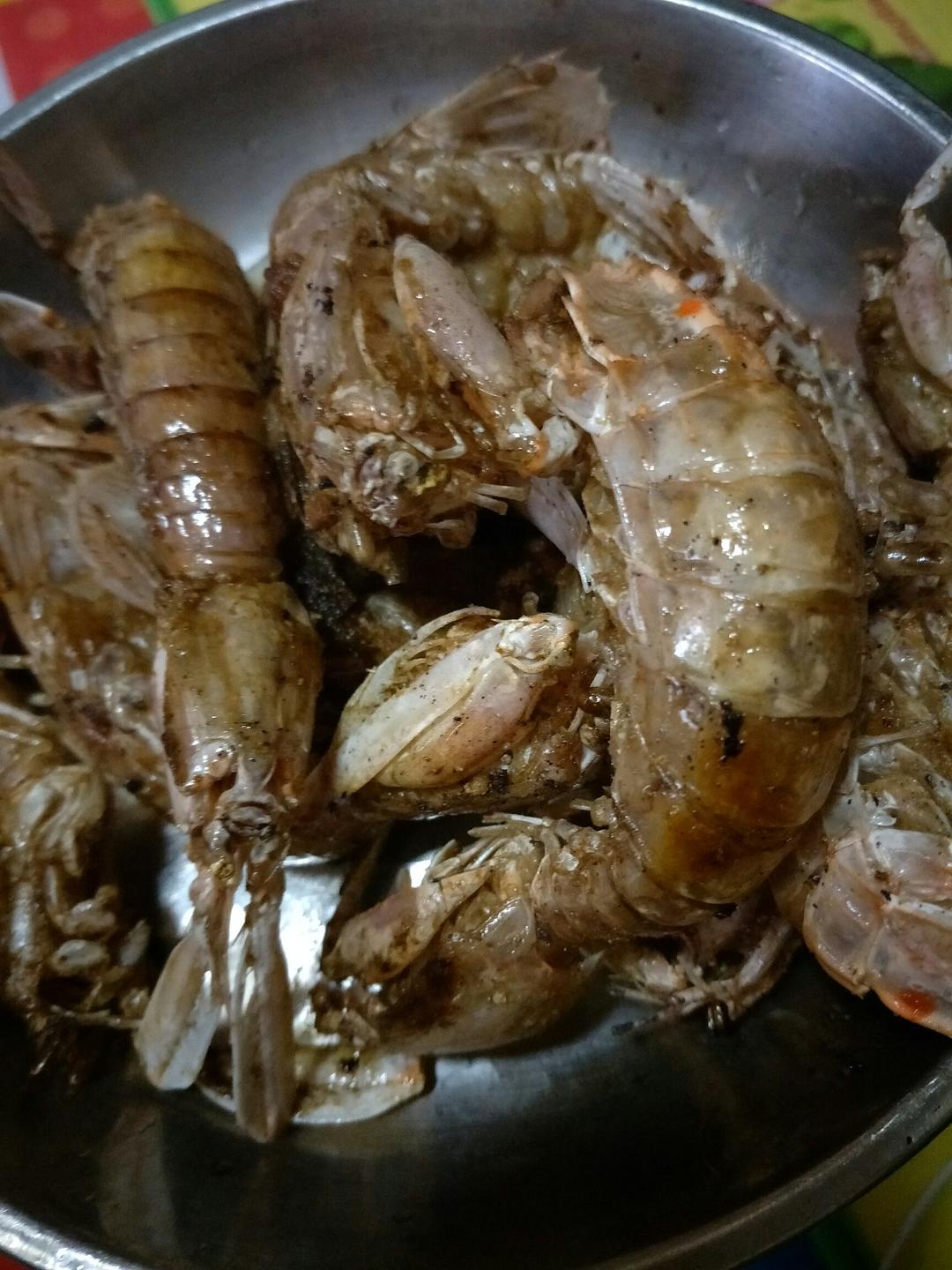 椒盐赖尿虾