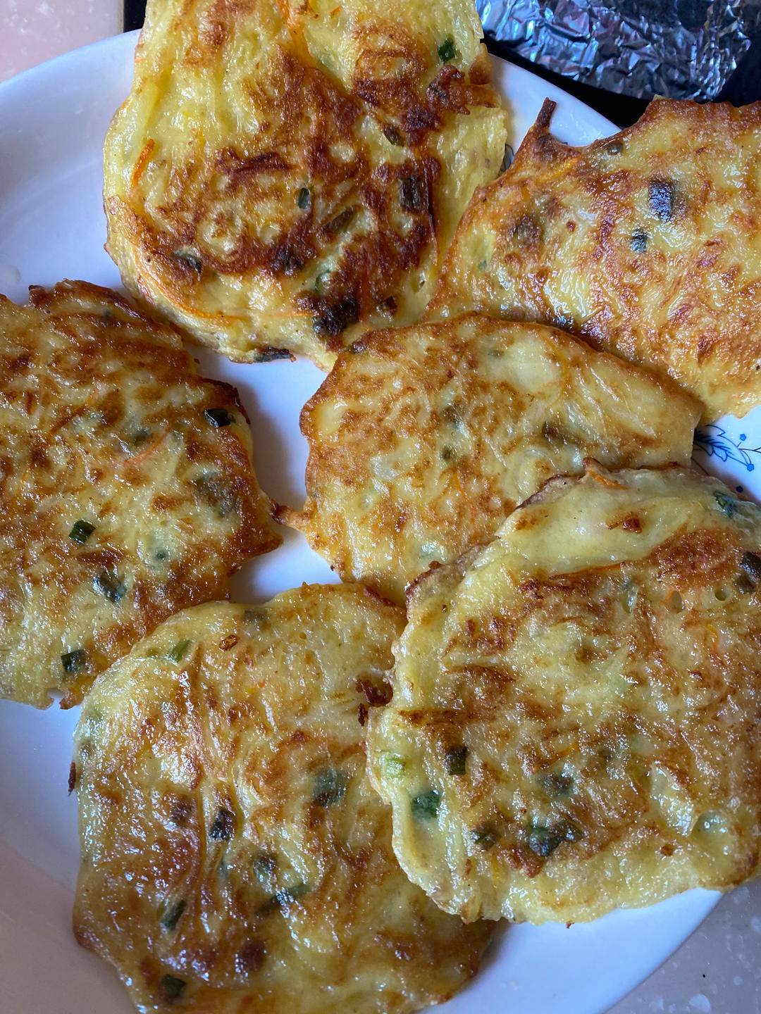 土豆饼(土豆胡萝卜丝饼)