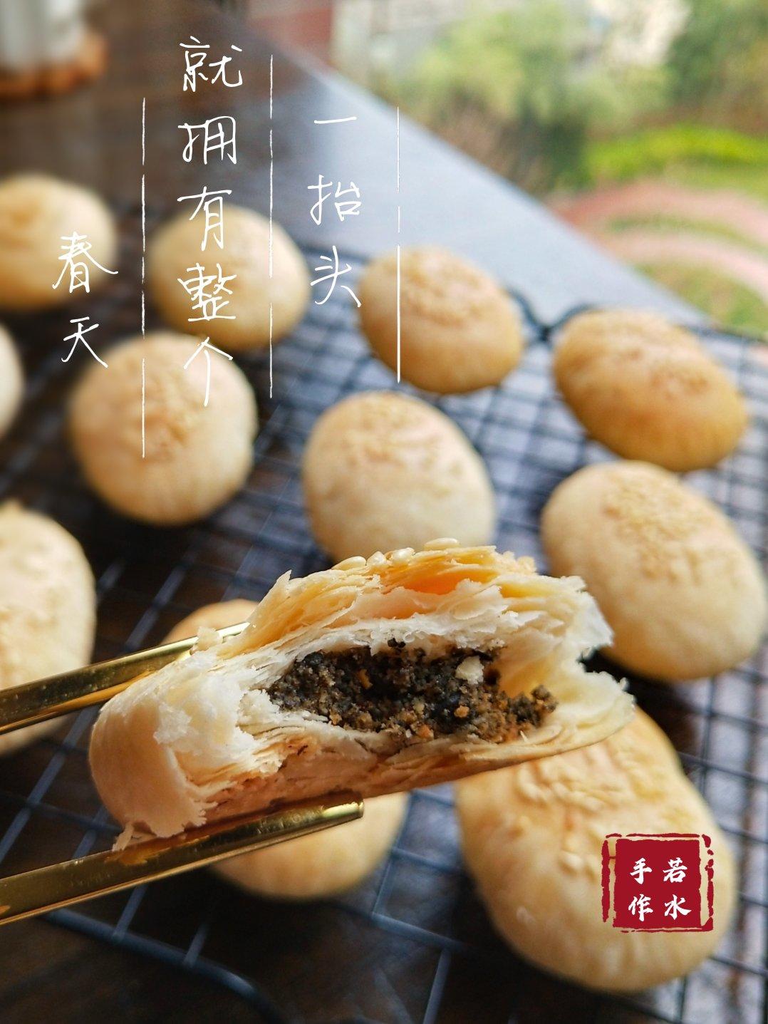 不用揉出膜、不用醒面就能酥掉渣的中式酥皮点心