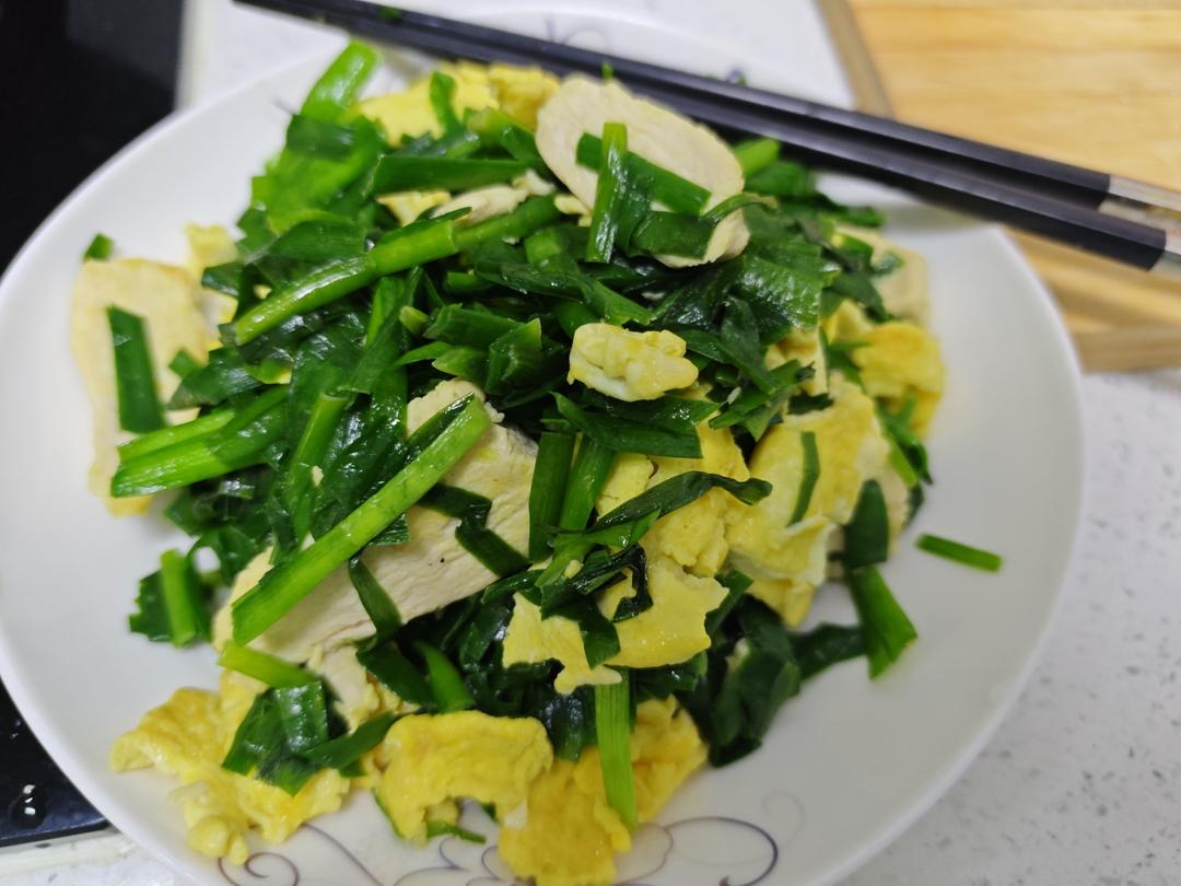 韭菜炒鸡蛋/春天的味道
