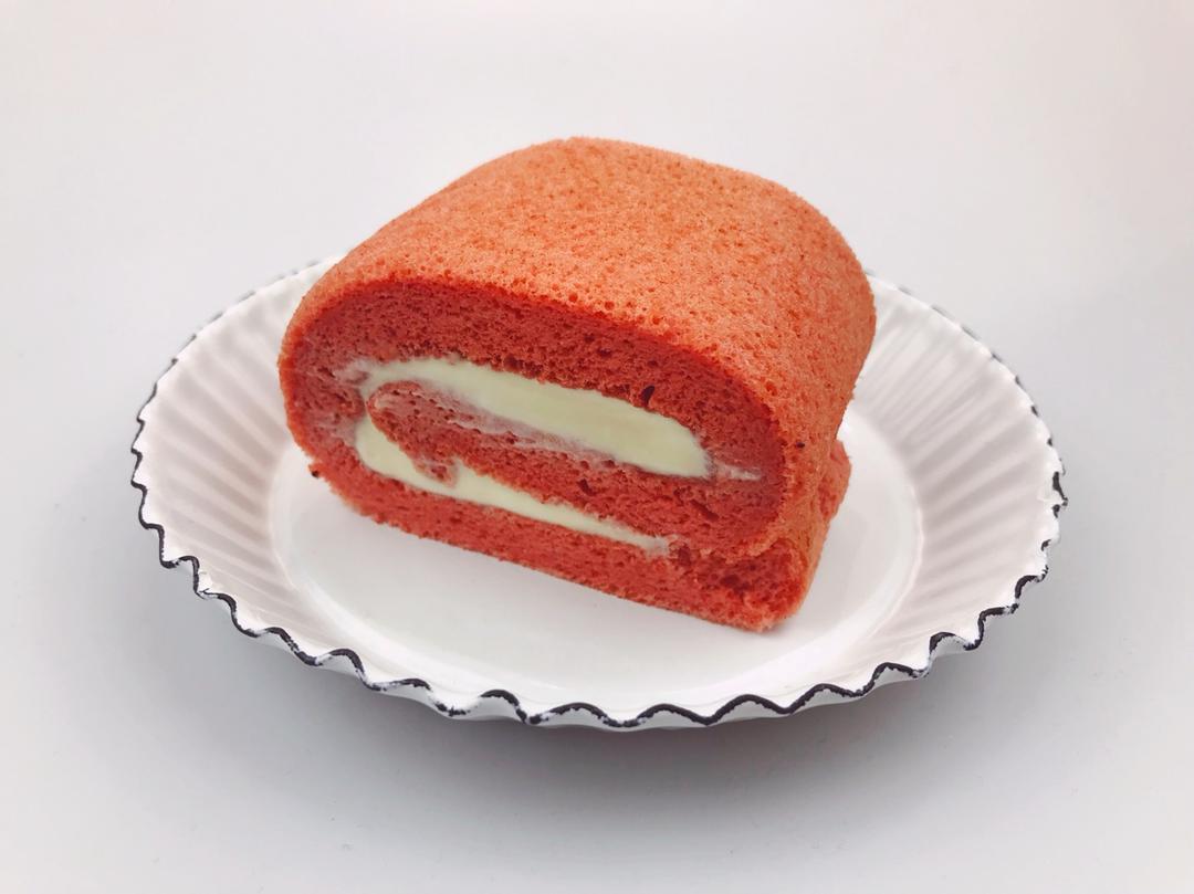 红丝绒蛋糕卷