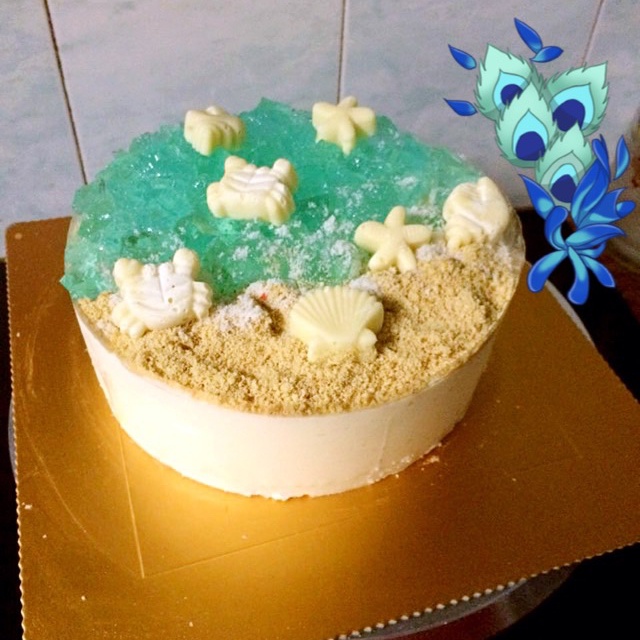 海洋酸奶慕斯蛋糕