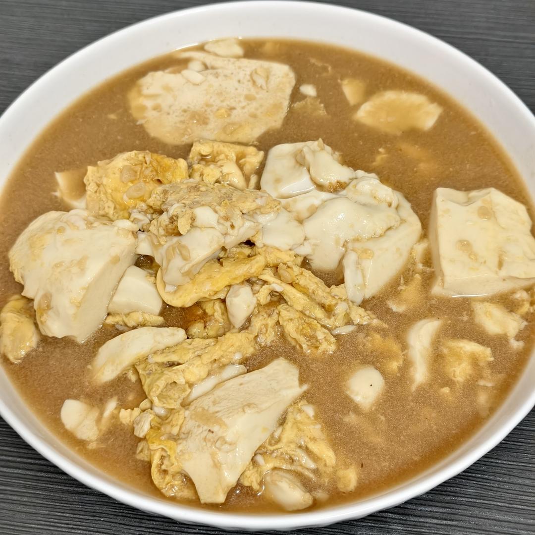 巨滑嫩可口的内酯豆腐抱蛋