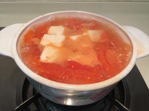 西红柿豆腐汤的做法 步骤3