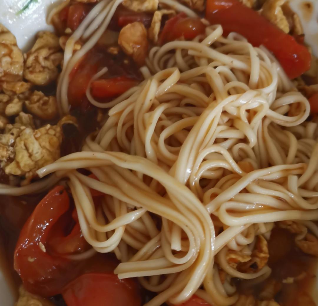 西红柿鸡蛋鸡蛋打卤面