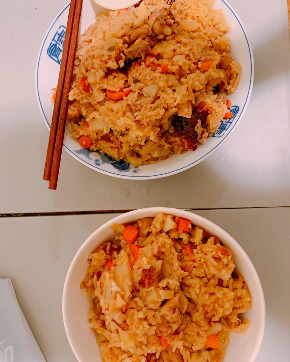 香菇鸡肉焖饭