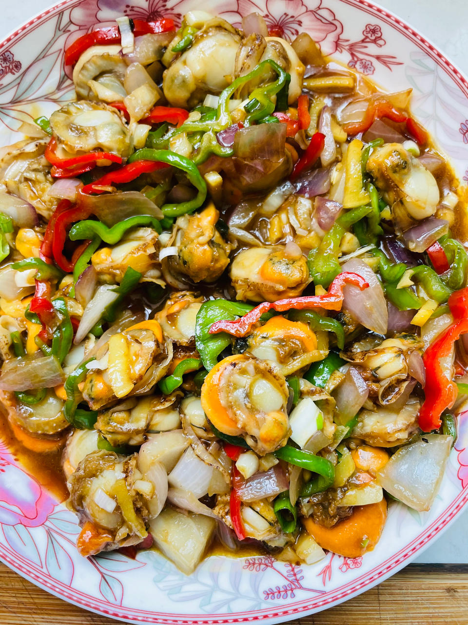 集鲜美与下饭于一体的海鲜小炒——爆炒扇贝肉