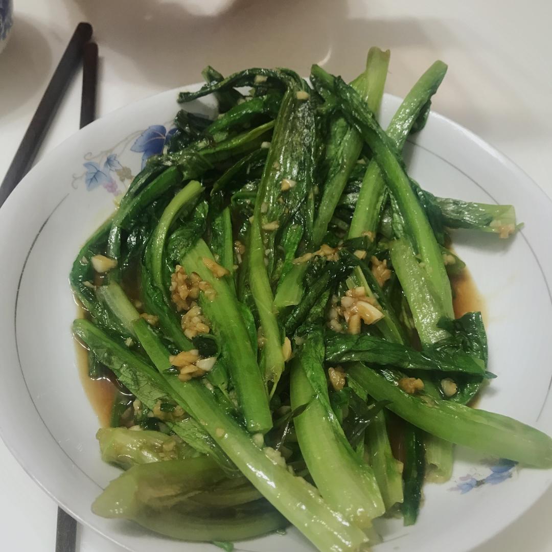 蒜蓉蚝油油麦菜