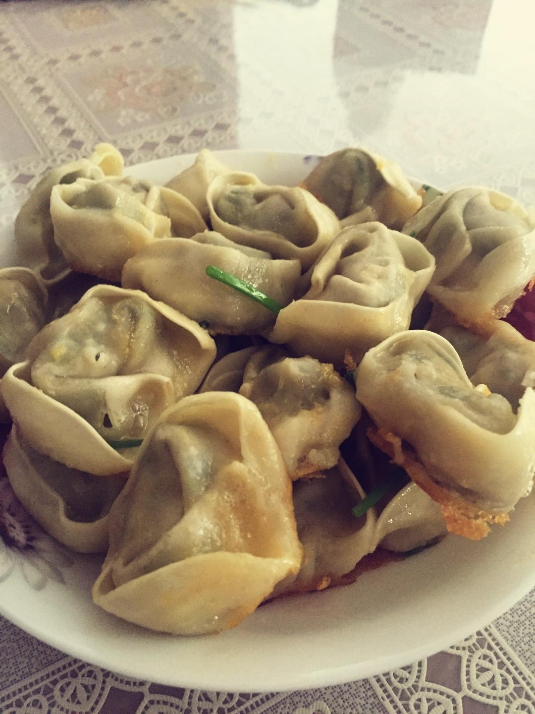 生煎馄饨（平底锅not不粘锅）